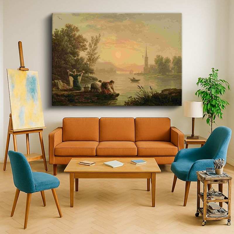 Ressam Kanvas Tablo 447